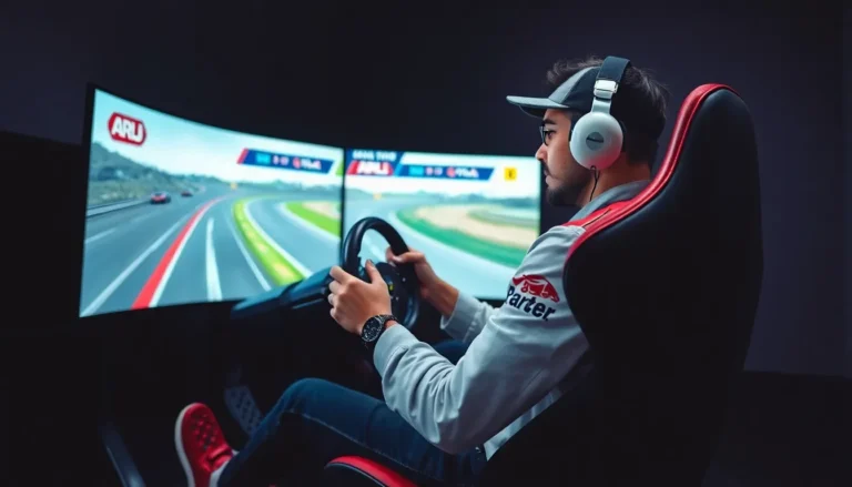 sim racing setups